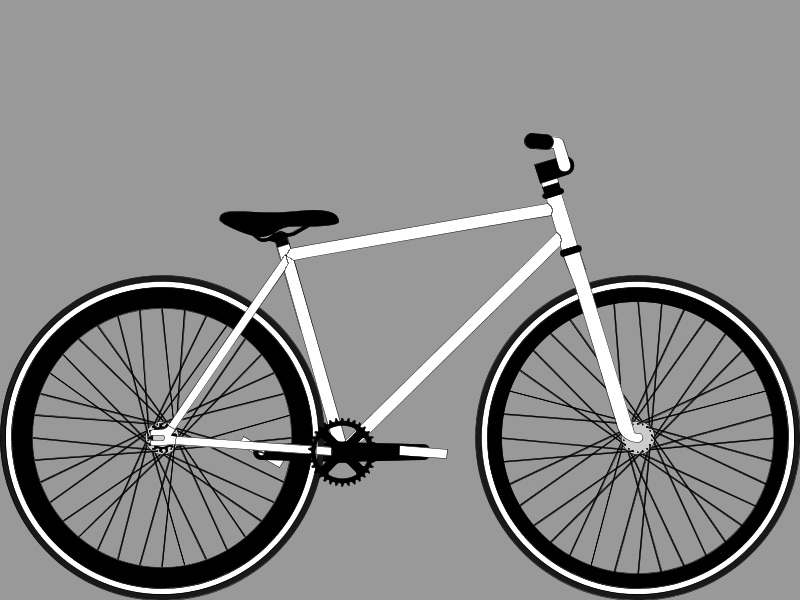 fixed gear freestyle bike