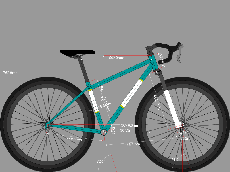 KC gravel grinder www.bikecad.ca