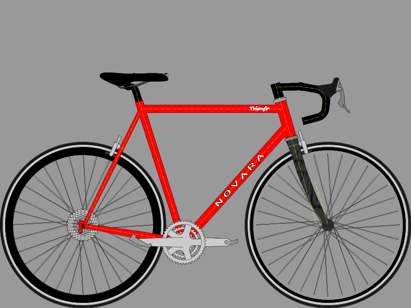 novara trionfo road bike