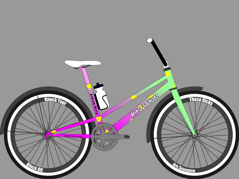 Jensen Brothers Allece's Cruiser www.bikecad.ca