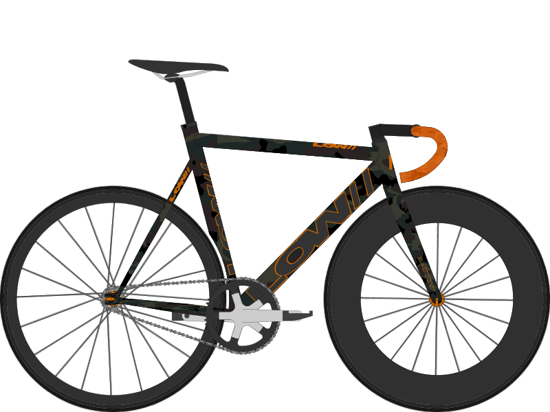 Low discount track frame