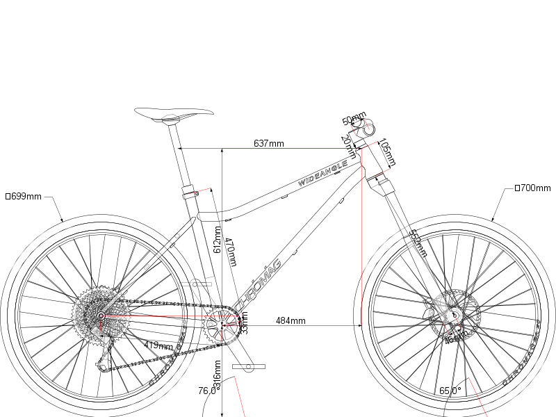 Chromag 2024 wideangle frame